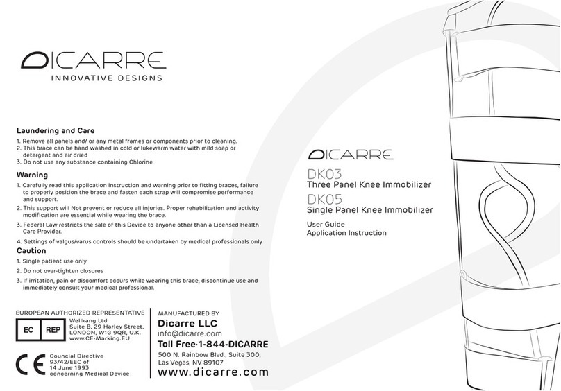 Dicarre DK03 Manuel utilisateur