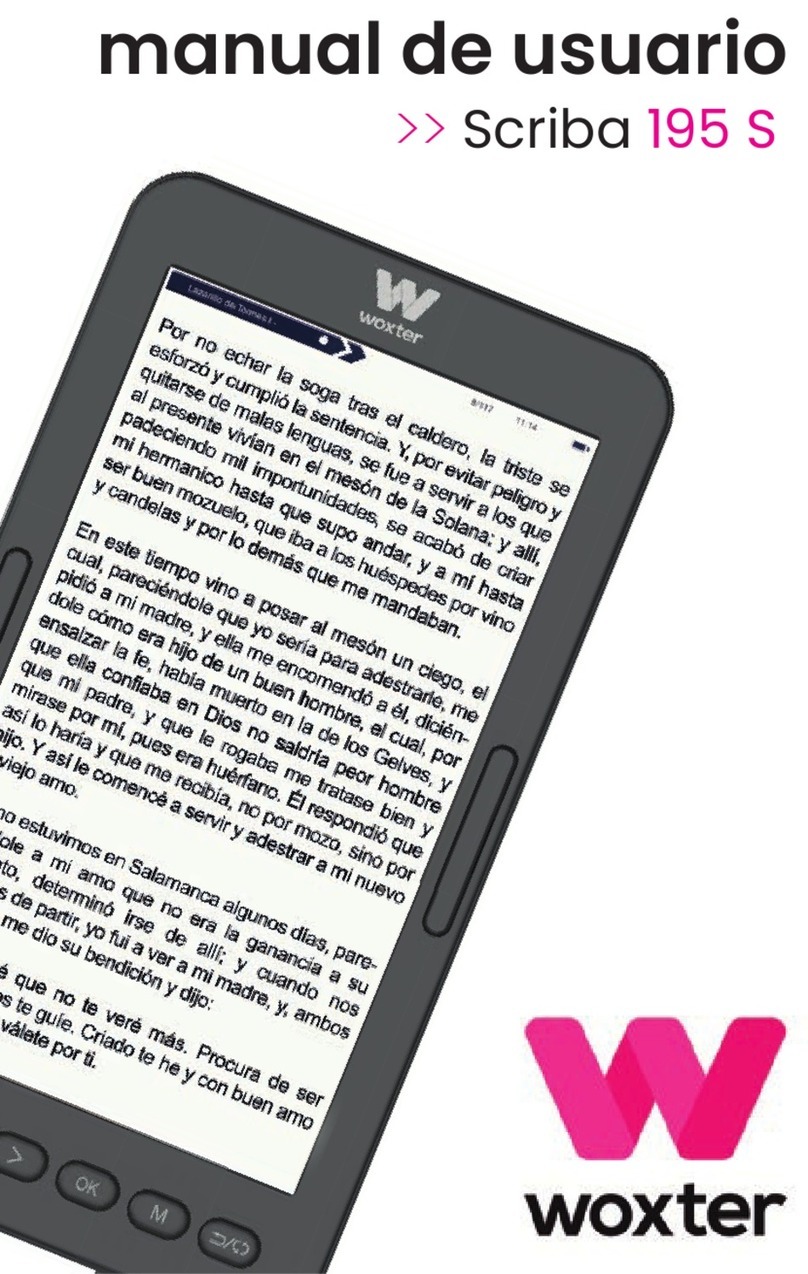 WOXTER Scriba 195 S Manuel utilisateur WOXTER Scriba 195 S Manuel utilisateur