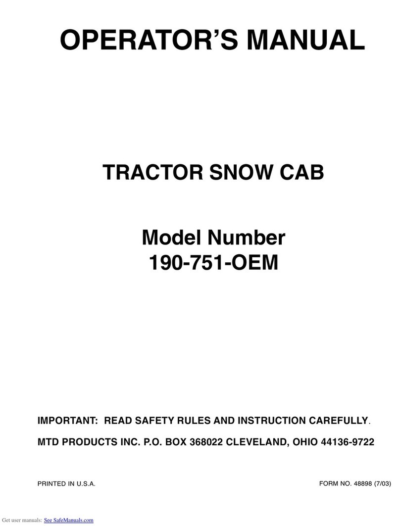 MTD 190-751-OEM Manuel utilisateur