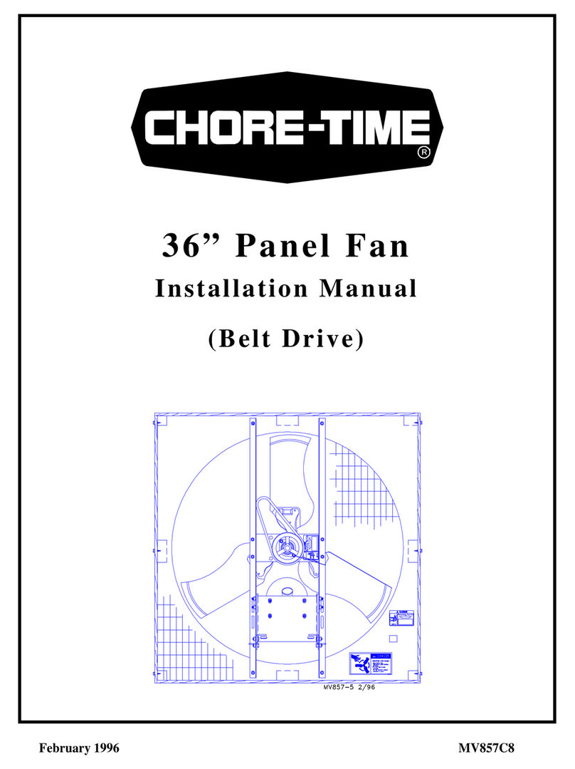 Chore-Time 27150LM Manuel utilisateur