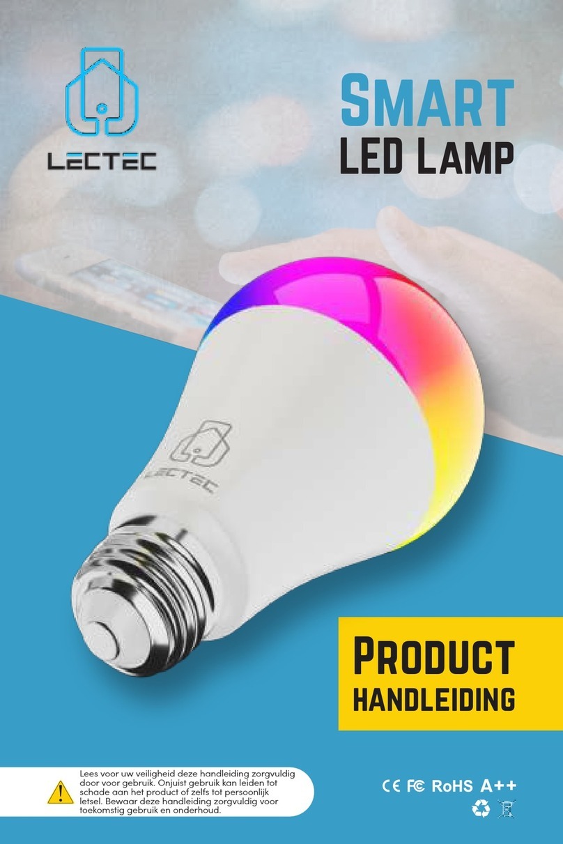 LECTEC Smart LED Bulp Manuel utilisateur