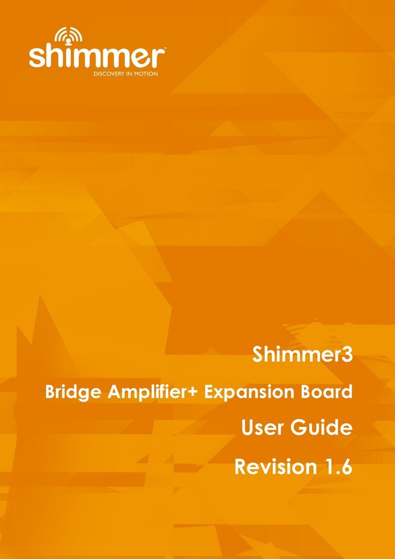 Shimmer Shimmer3 Manuel utilisateur