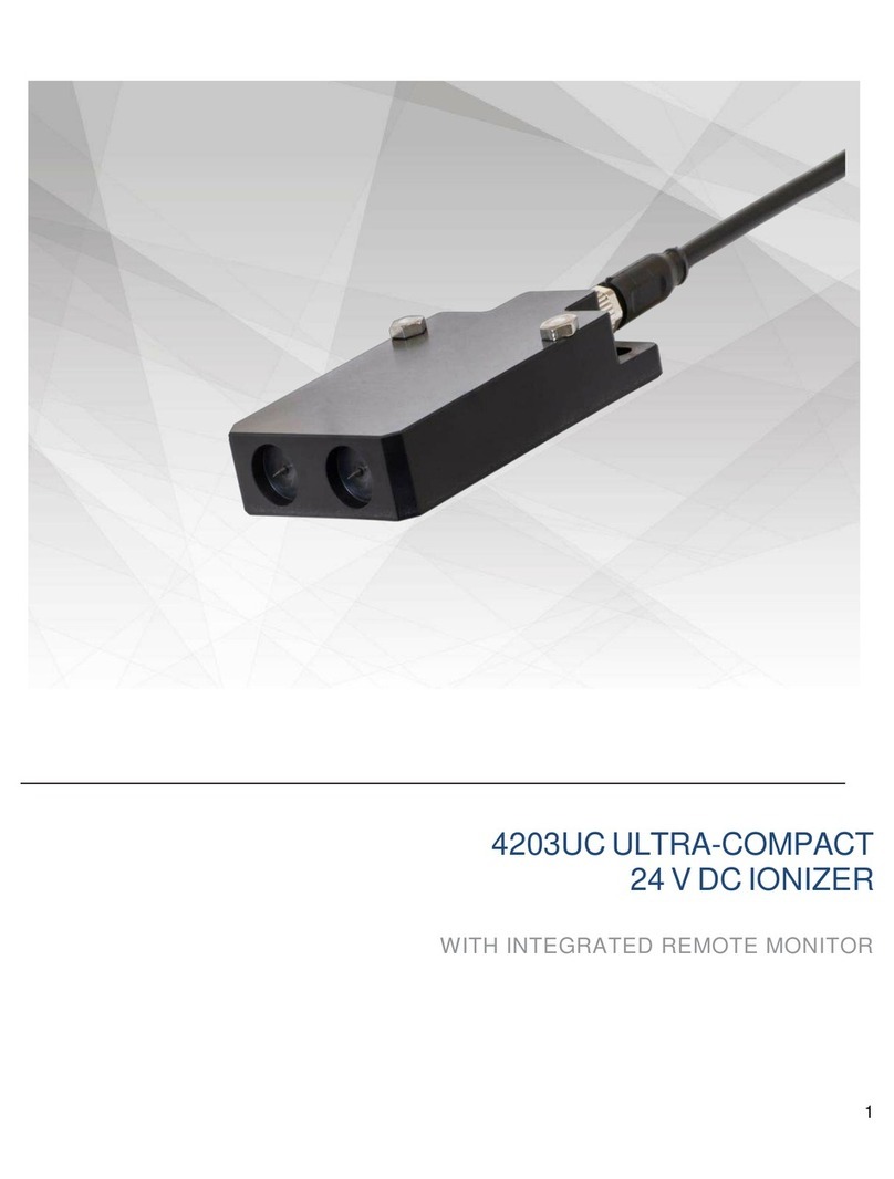 Static Clean 4203UC Manuel utilisateur Static Clean 4203UC Manuel utilisateur