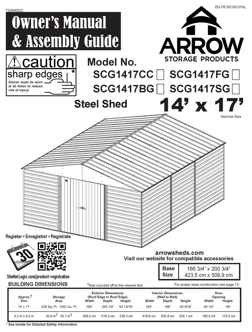 Arrow SCG1417CC Instructions d'utilisation
