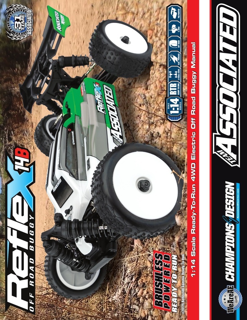 Associated Electrics Reflex 14B Manuel utilisateur