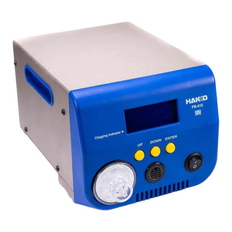 Hakko Electronics FR410-52 Manuel utilisateur