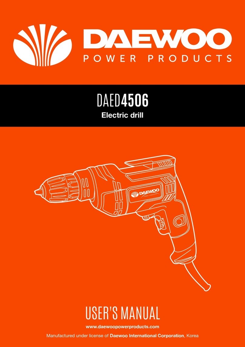 Daewoo DAED4506 Manuel utilisateur