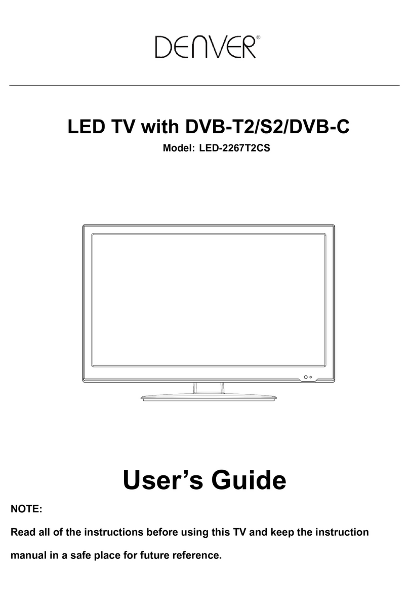 Denver LED-2267T2CS Manuel utilisateur