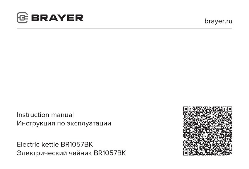 BRAYER BR1057BK Manuel utilisateur