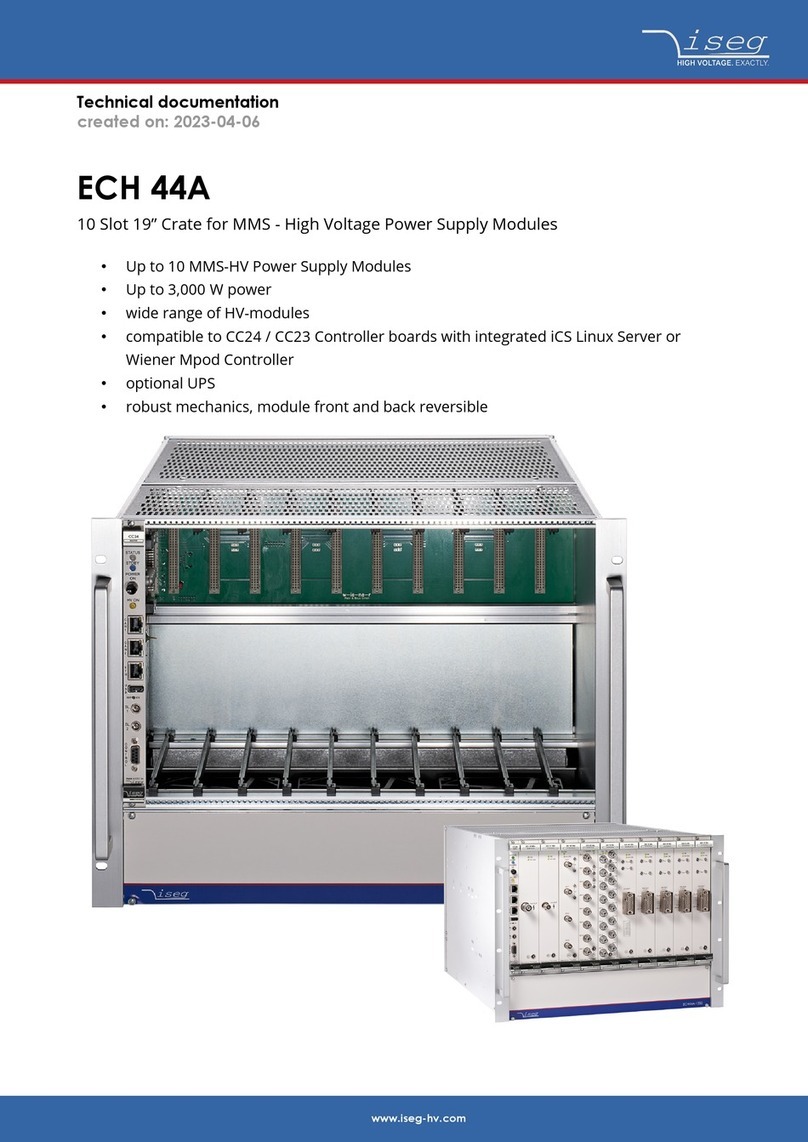 iseg ECH 44A Mode d’emploi
