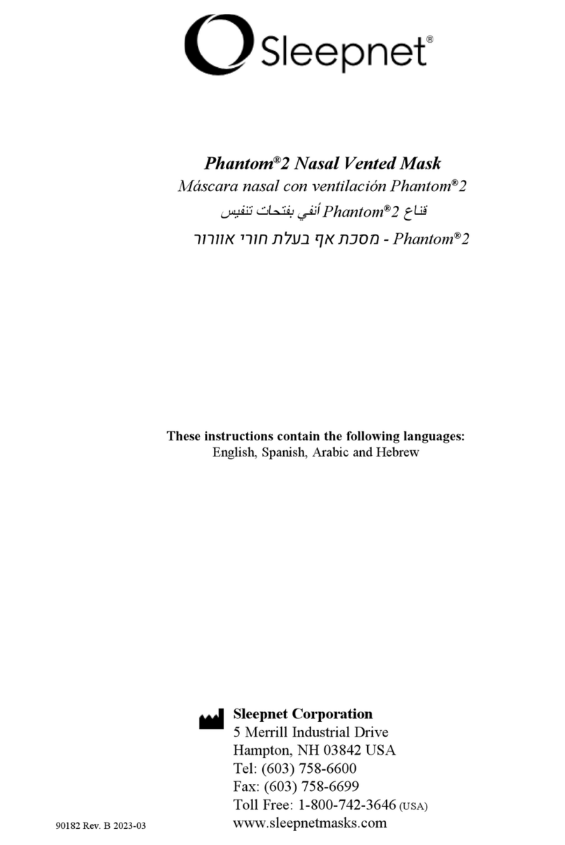Sleepnet Phantom 2 Manuel utilisateur