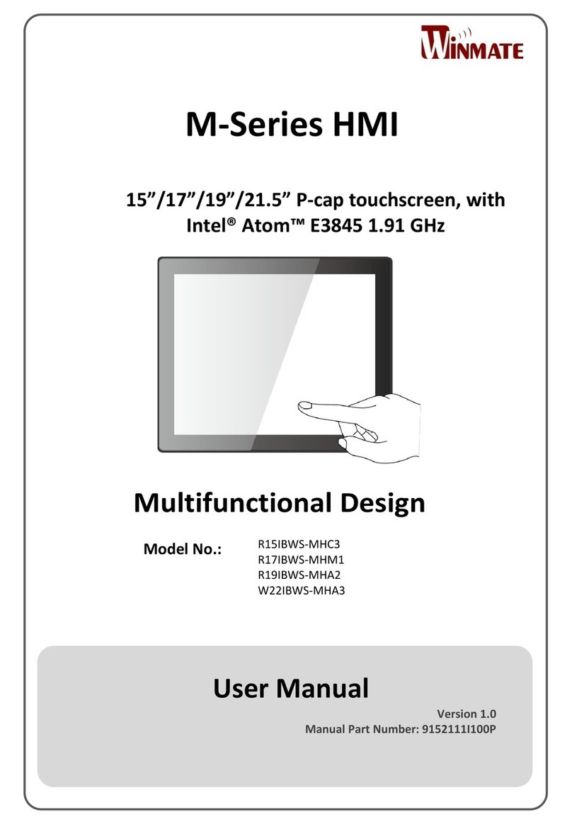 Winmate M-Series Manuel utilisateur