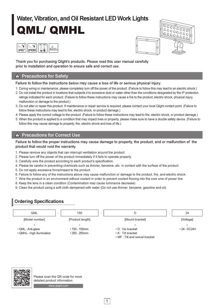 Qlight QML Manuel utilisateur