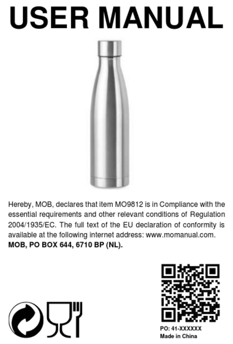 MOB MO9812 Manuel utilisateur MOB MO9812 Manuel utilisateur