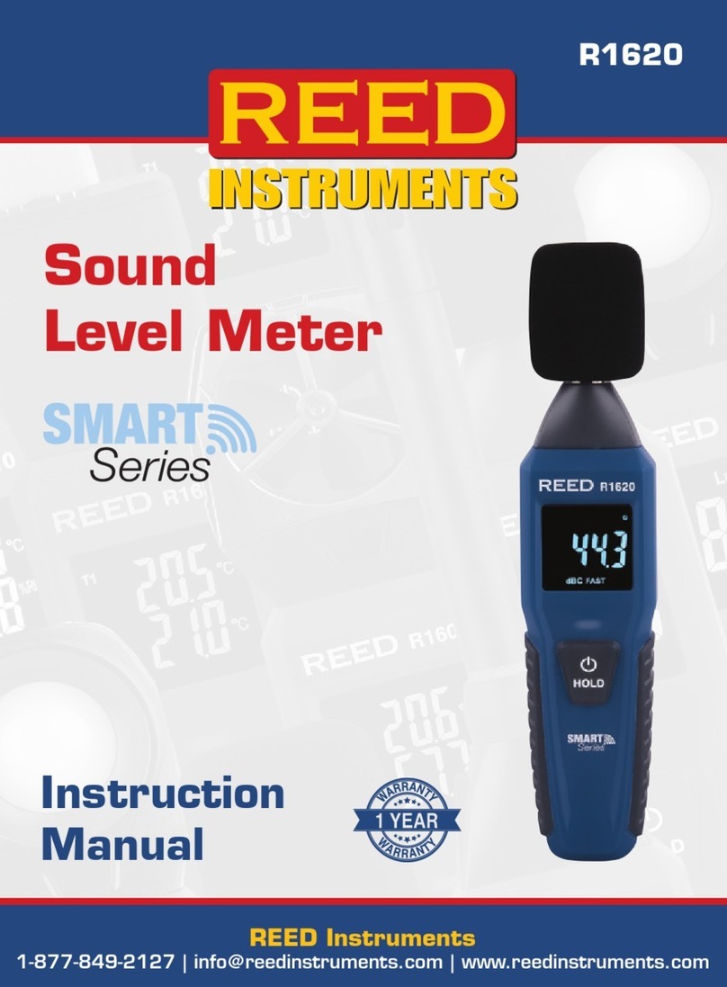 Reed Instruments Smart Series Manuel utilisateur Reed Instruments Smart Series Manuel utilisateur