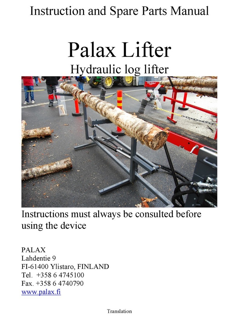 Palax Lifter Mode d’emploi