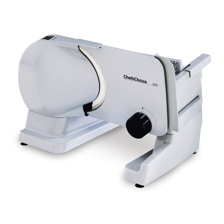 Chef's Choice 609 Manuel utilisateur