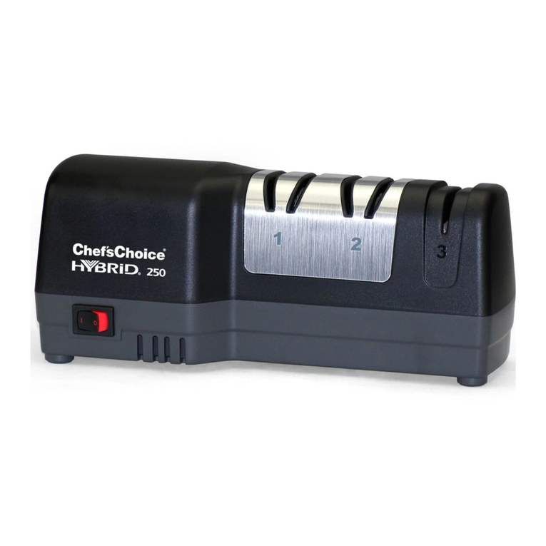 Chef's Choice 250 Manuel utilisateur