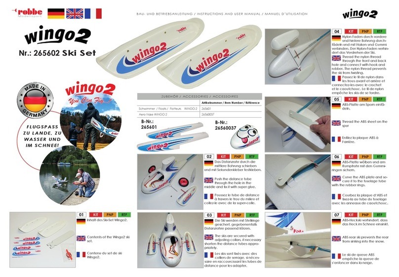 ROBBE Wingo 2 Mode d’emploi