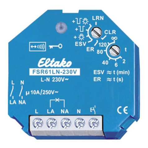 Eltako FSR61LN-230V Manuel utilisateur