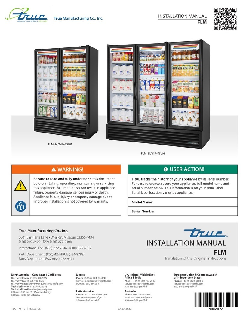 True FLM Manuel utilisateur