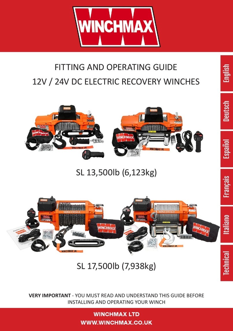 Winchmax WMSL13500 Manuel utilisateur