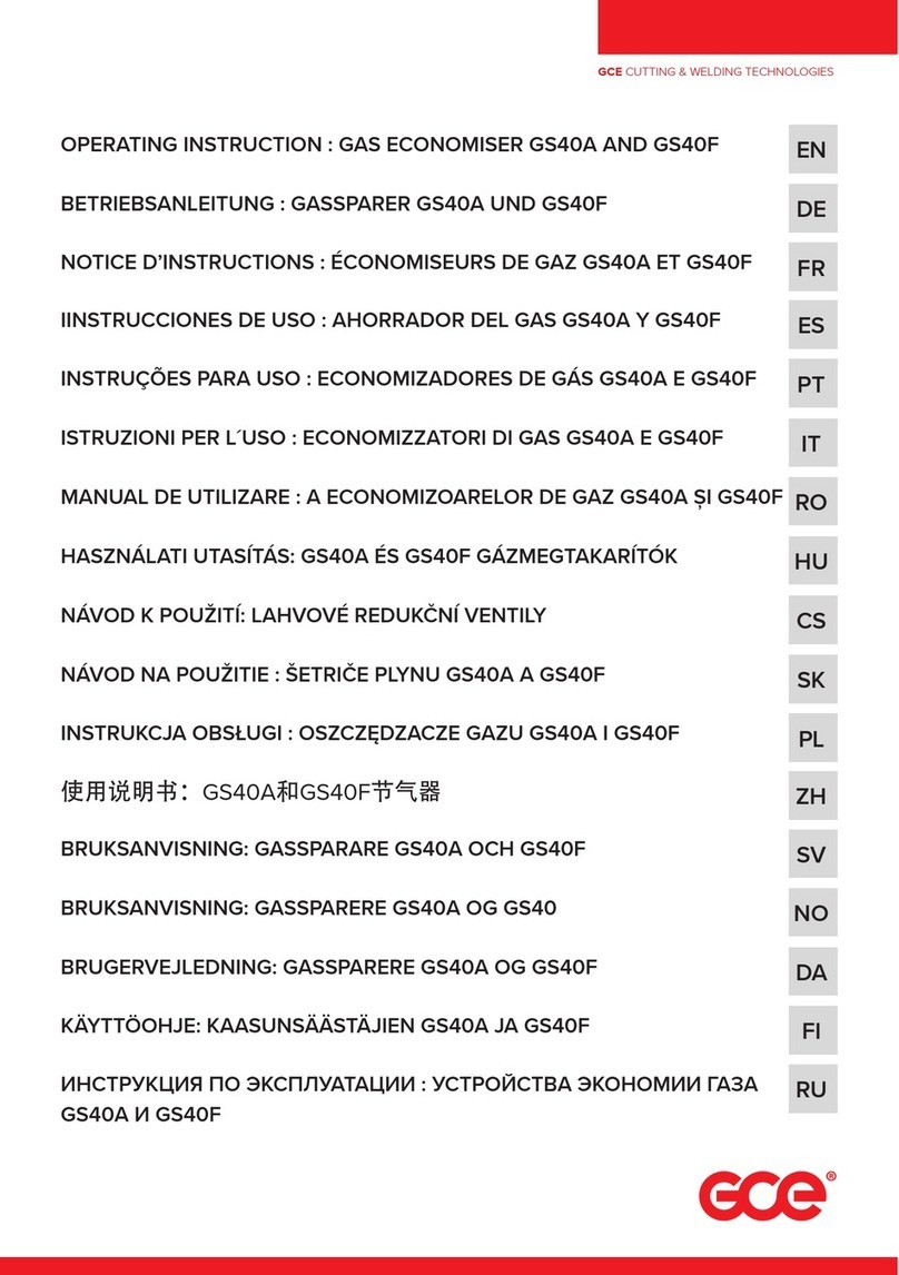 GCE GS40A Manuel utilisateur