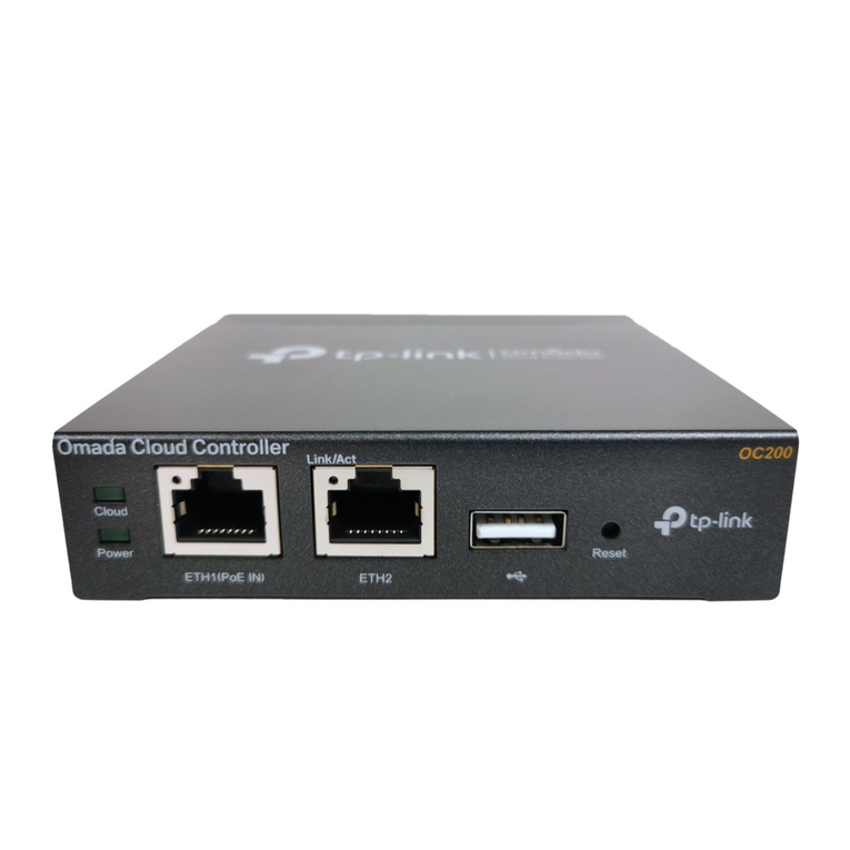 TP-Link omada OC200 Manuel utilisateur