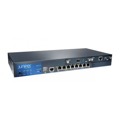 Juniper SRX220 Manuel utilisateur