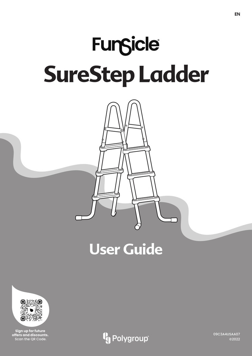 Polygroup Funsicle SureStep Ladder Manuel utilisateur