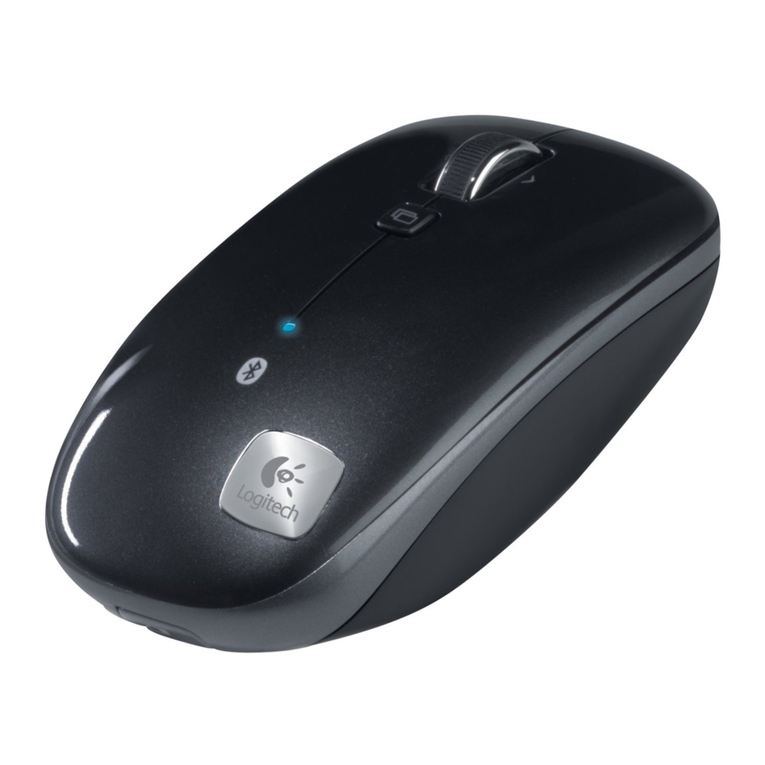 Logitech M555b - Bluetooth Mouse Manuel utilisateur Logitech M555b - Bluetooth Mouse Manuel utilisateur