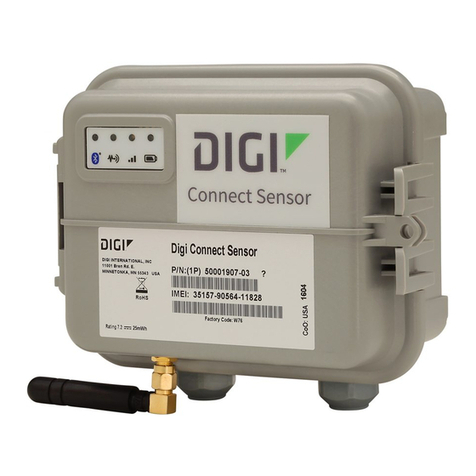 Digi Connect Sensor Manuel d'utilisation et d'entretien