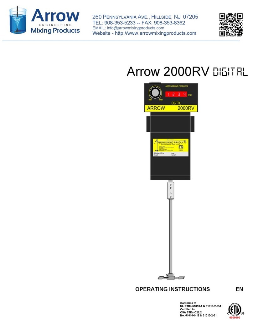Arrow 2000RV DIGITAL Manuel utilisateur