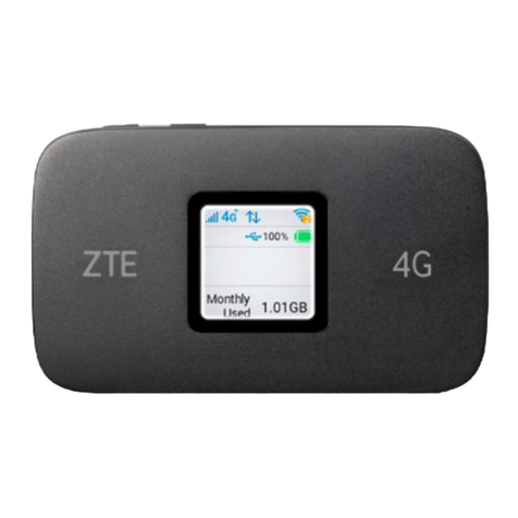 Zte MF971LS Manuel utilisateur Zte MF971LS Manuel utilisateur