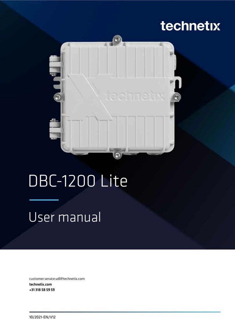 technetix DBC-1200 Manuel utilisateur