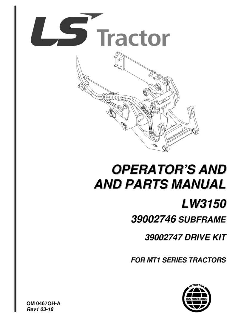 RadTech LS Tractor LW3150 Manuel du produit