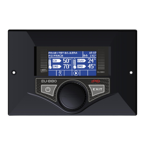 Tech Controllers EU-880 zPlD Manuel utilisateur