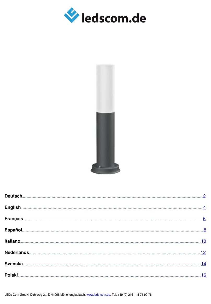 ledscom LC-L-370 Manuel utilisateur ledscom LC-L-370 Manuel utilisateur