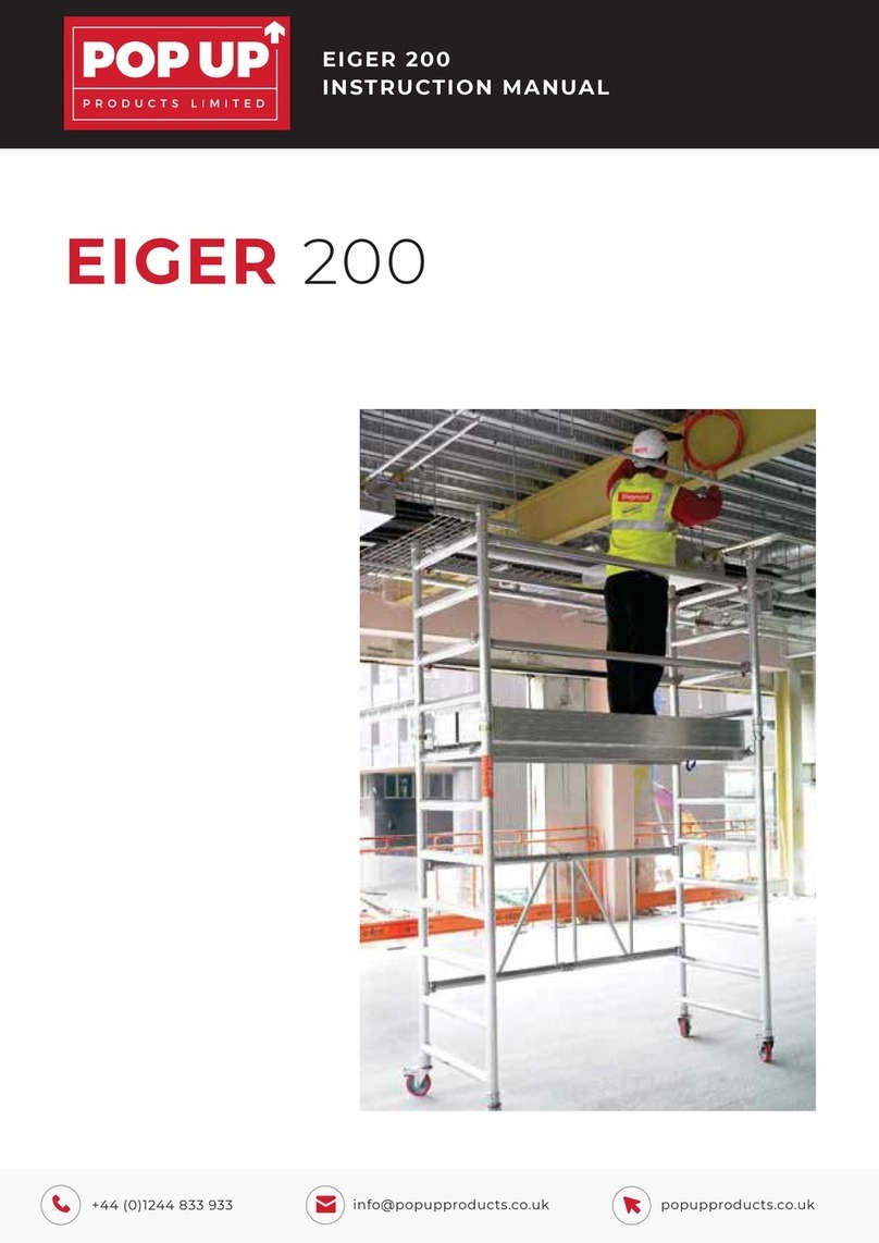POP UP EIGER 200 Manuel utilisateur