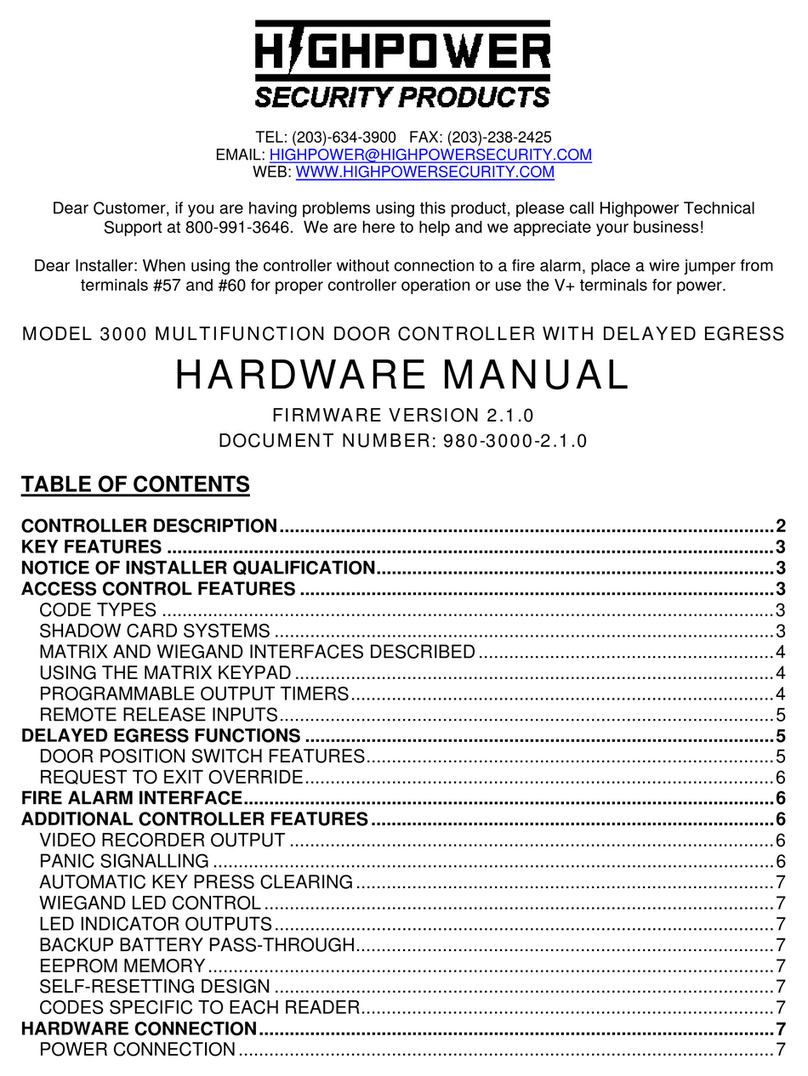 High Power 3000 Manuel utilisateur