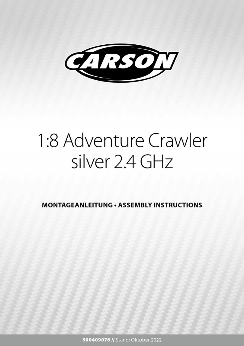 Carson Adventure Crawler Manuel utilisateur Carson Adventure Crawler Manuel utilisateur