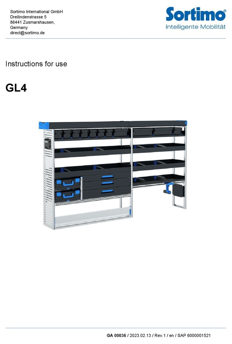 Sortimo GL4 Manuel utilisateur