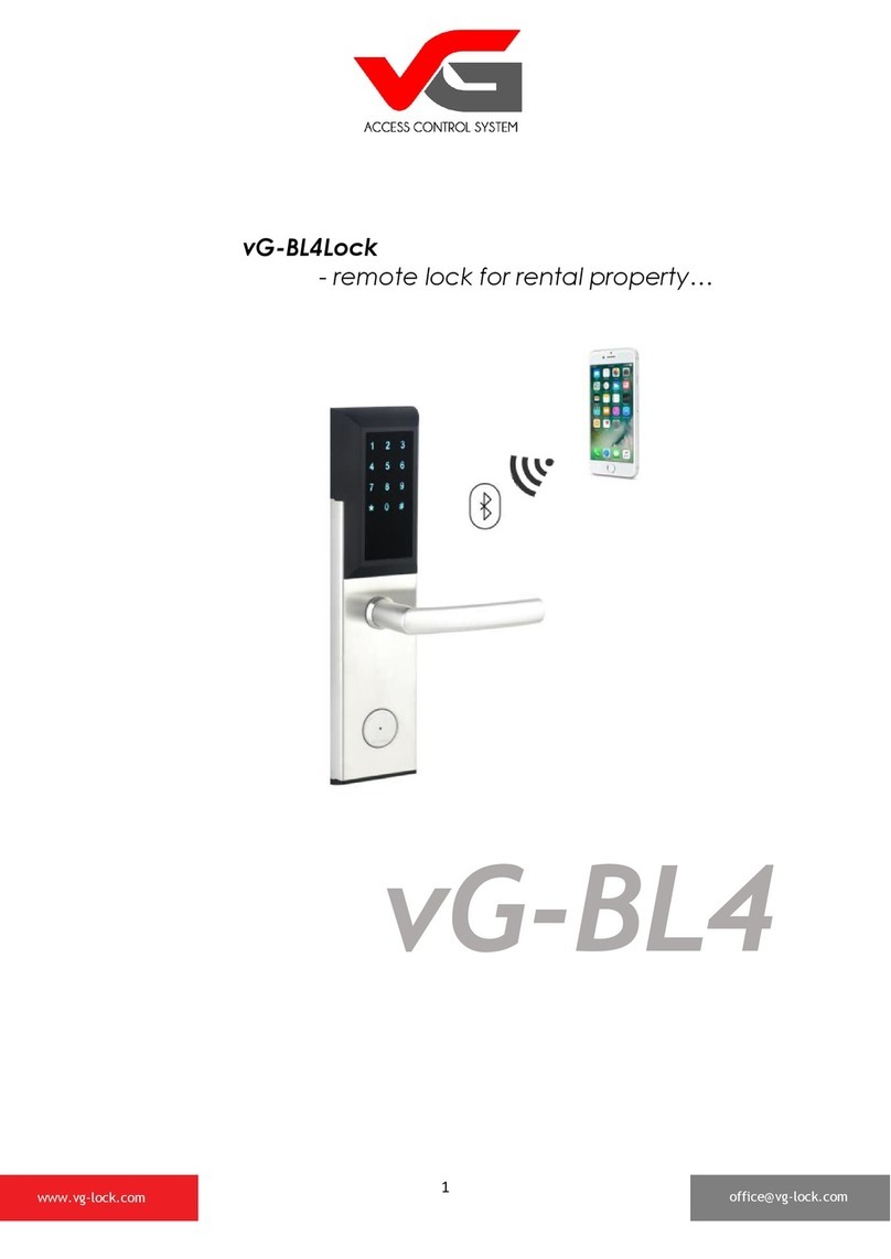 VG vG-BL4Lock Manuel utilisateur
