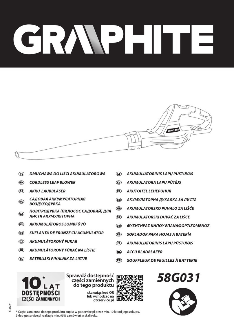 Graphite 58G031 Manuel utilisateur