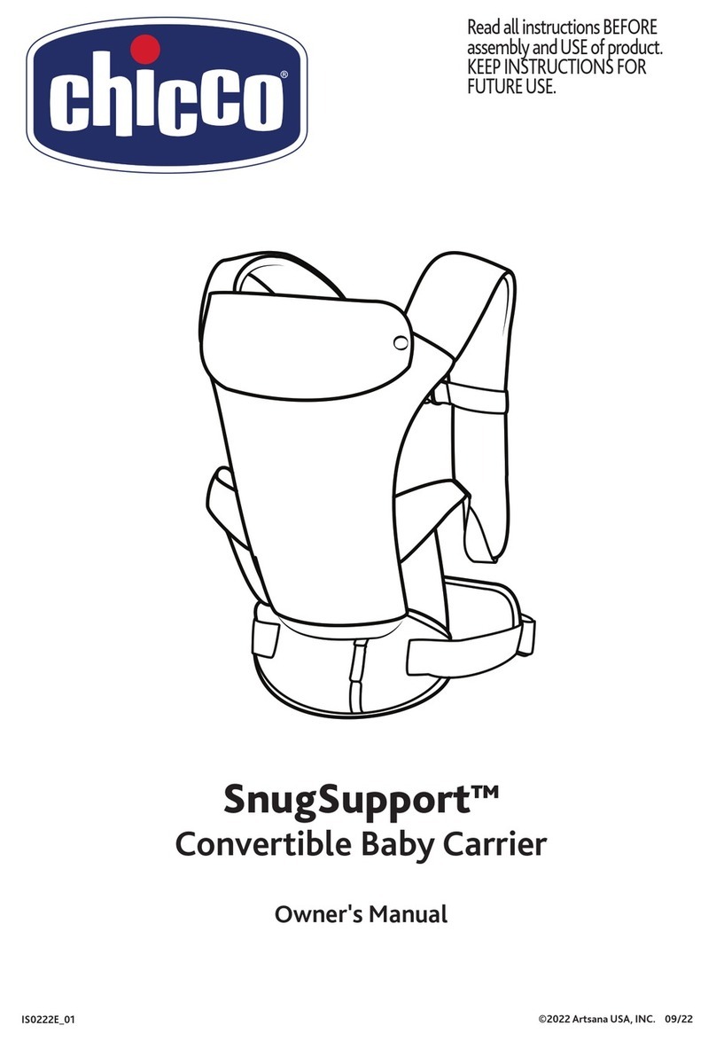 Chicco SnugSupport Manuel utilisateur