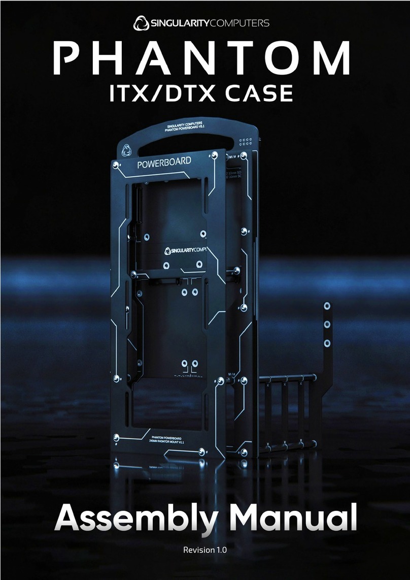 SINGULARITY COMPUTERS PHANTOM Manuel utilisateur