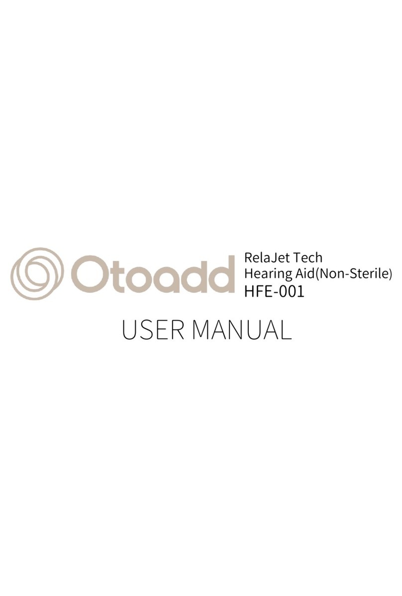 Otoadd Classic R Manuel utilisateur