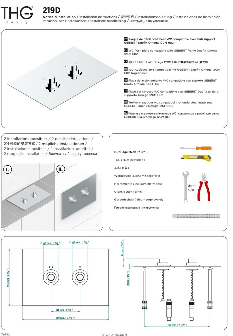THG PARIS 219D Manuel utilisateur THG PARIS 219D Manuel utilisateur