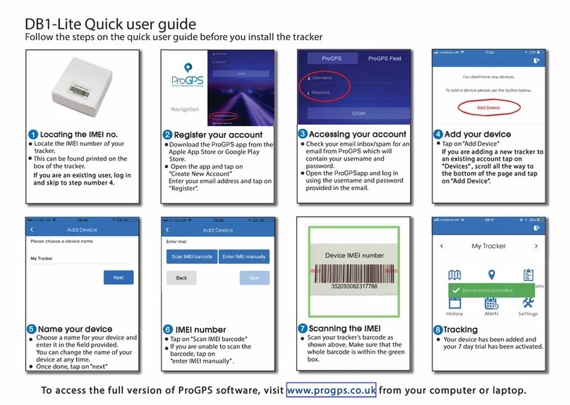 ProGPS D81-Lite Manuel d'instructions