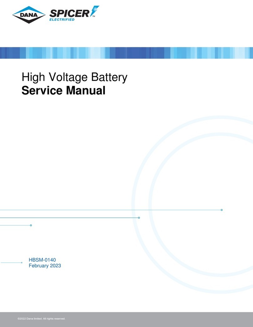 Spicer HBSM-0140 Manuel utilisateur